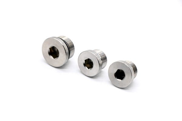 stainless steel 304 316L fitting hexagonal plug 4BN